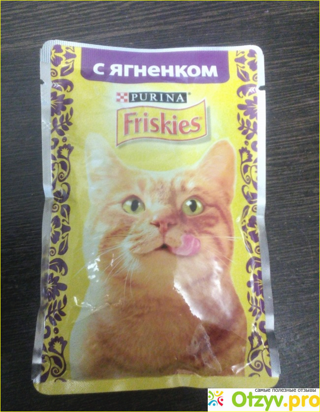 Отзыв о Корм для кошек Purina Friskies с ягненком