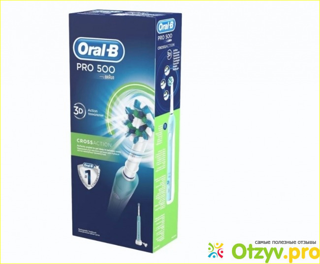 Отзыв о Oral b pro 500 crossaction отзывы