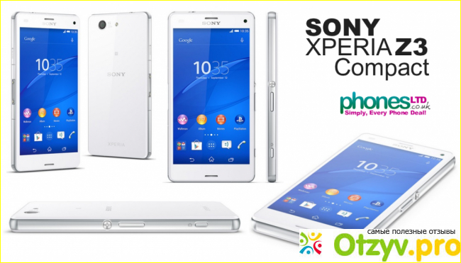 Основные технические характеристики Sony Xperia Z3 Compact