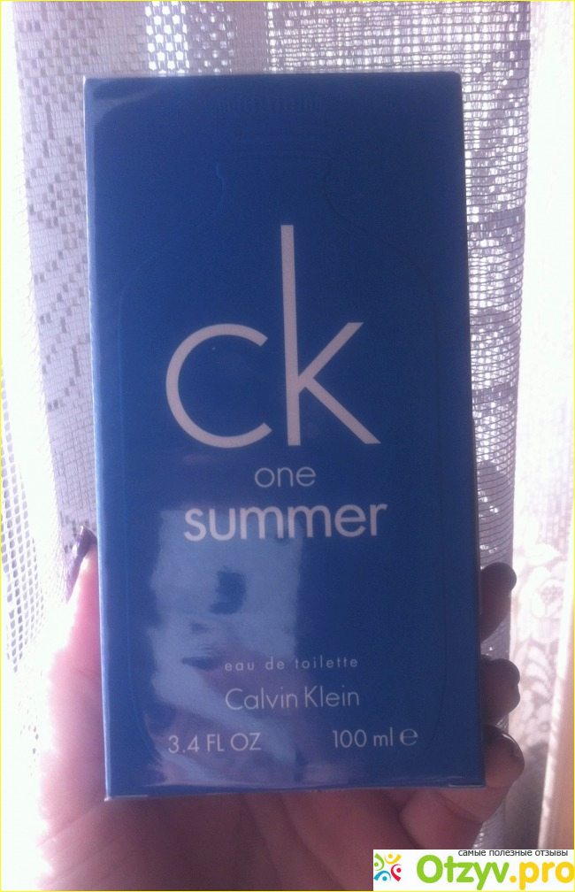 Отзыв о Туалетная вода Calvin Klein One Summer унисекс