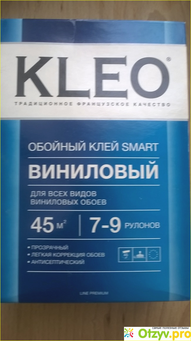 Отзыв о Клей обойный виниловый SMART