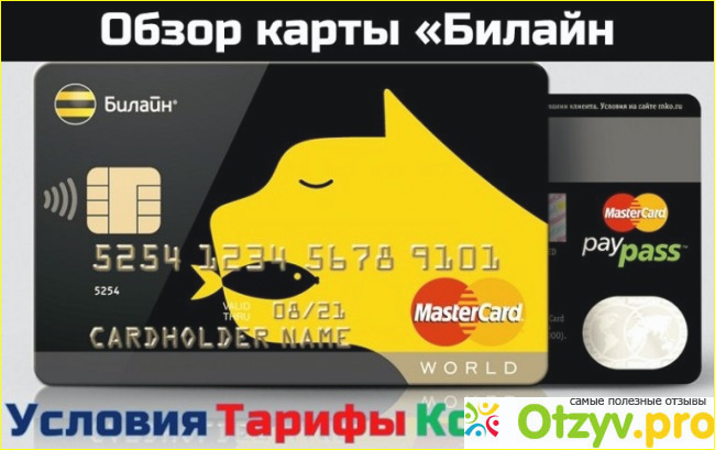 Карта билайн mastercard фото1