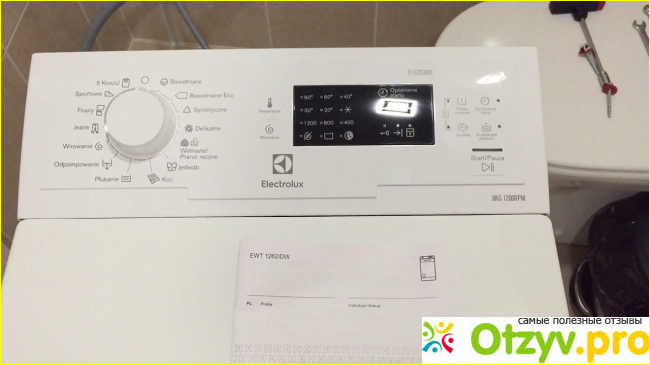 Отзыв о Electrolux ewt 0862 tdw отзывы покупателей