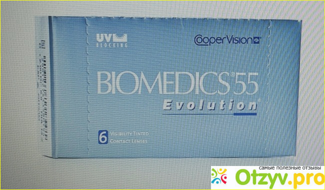 Отзыв о Линзы Biomedics 55 evolution