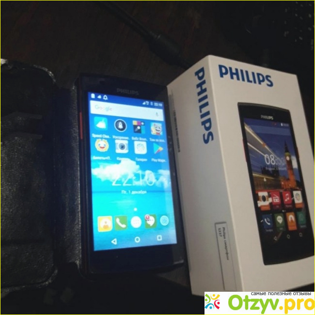 Отзыв о смартфоне Philips s337