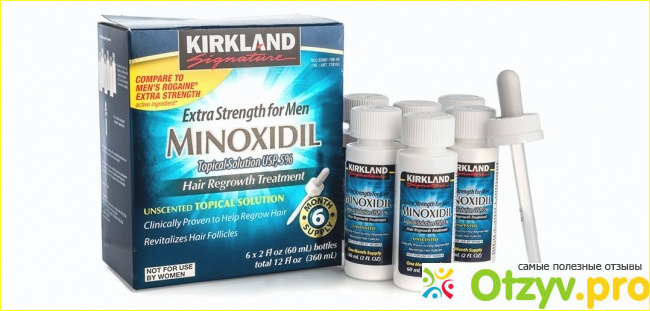 Отзыв о Minoxidil для волос