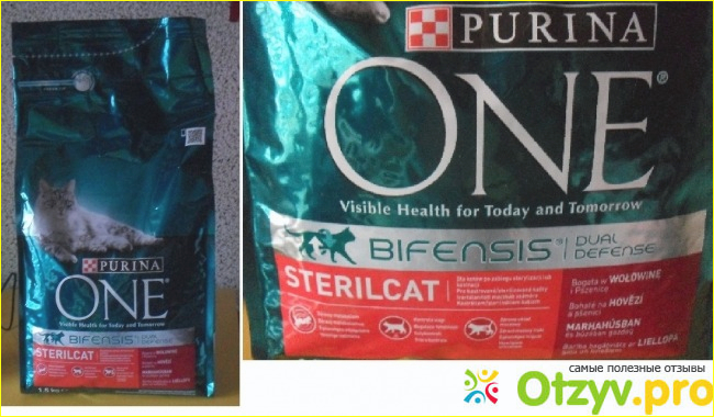 Отзыв о Сухой корм для кошек Purina ONE Sterilcat