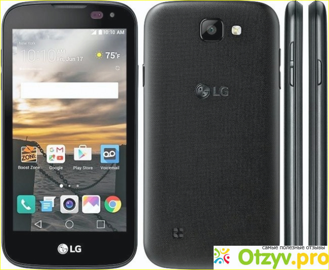 Основные возможности, особенности и технические данные смартфона LG K3 K100