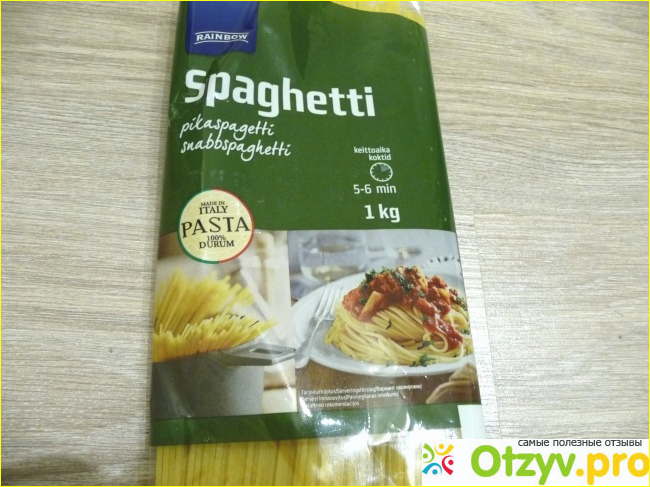 Отзыв о Спагетти Spaghetti Rainbow