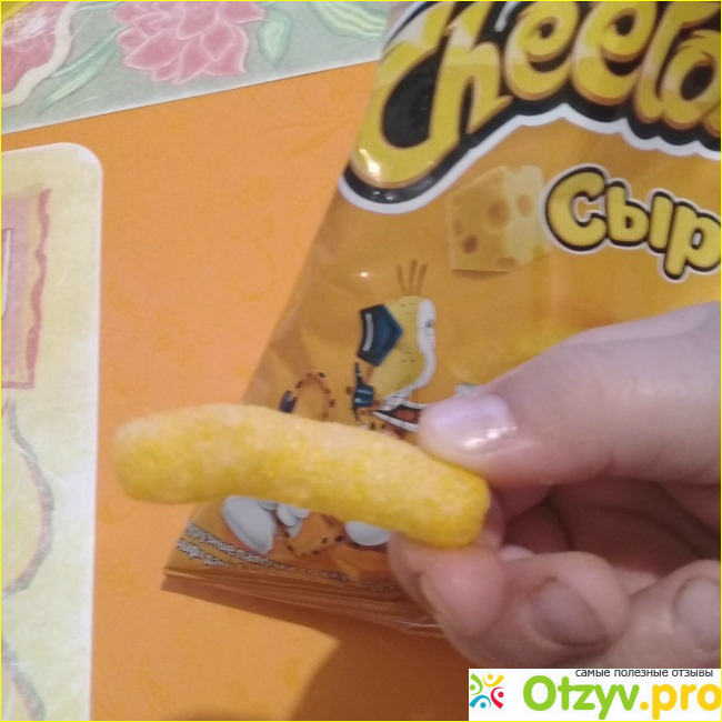 Кукурузные палочки Cheetos с сыром фото3