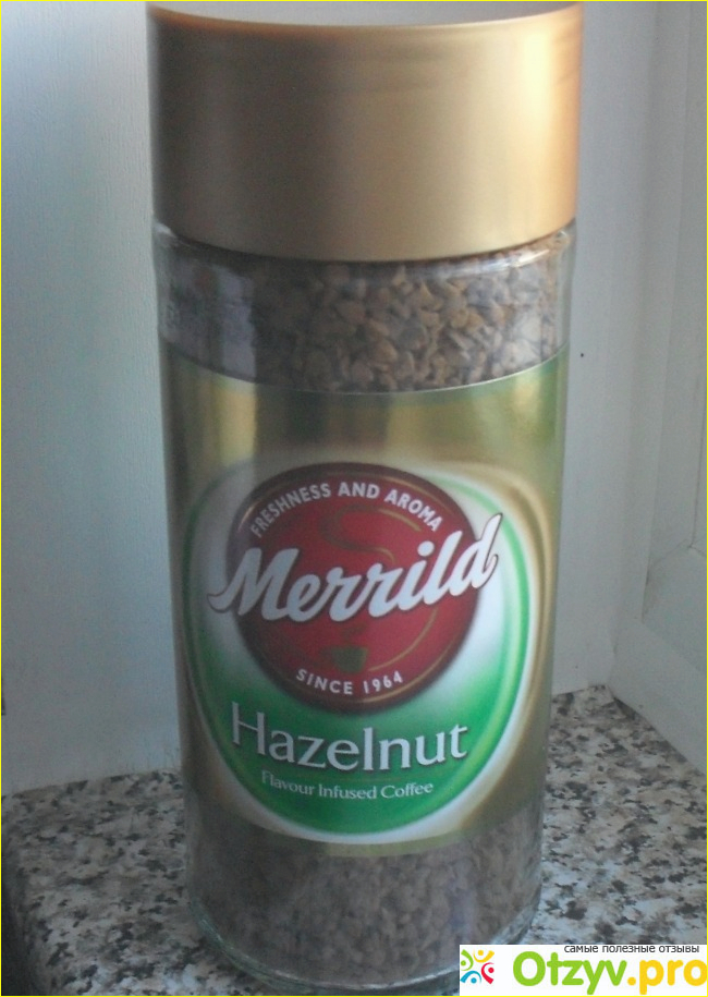 Отзыв о Растворимый кофе MERRILD Hazelnut с ароматом лесных орехов