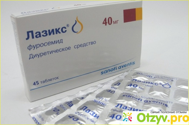 Инструкция по применению таблеток Лазикс