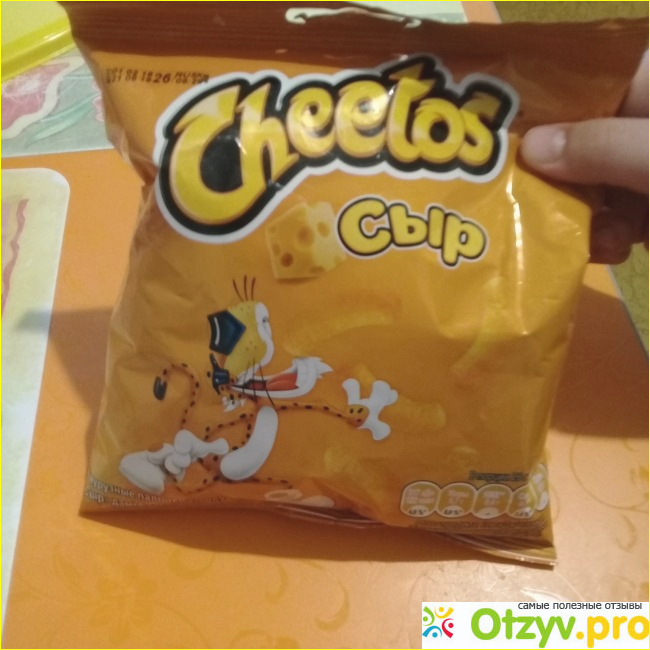 Отзыв о Кукурузные палочки Cheetos с сыром
