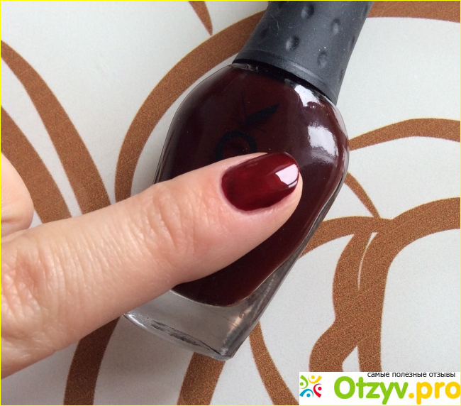 NailLOOK лак для ногтей Dark Cherry фото5