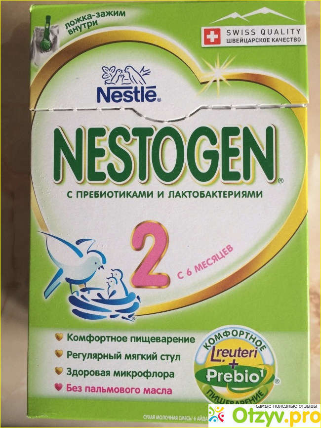 Отзыв о Сухая молочная смесь Nestogen