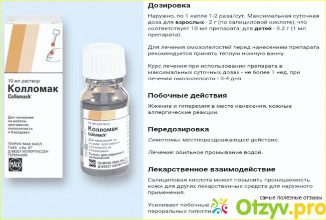 Инструкция по применению раствора Колломак: состав, назначение, побочные эффекты, курс лечения