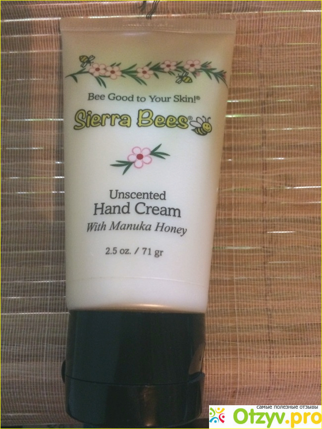 Отзыв о Крем для рук Sierra bees Hand cream with manuka honey