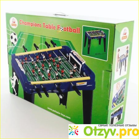 Отзыв о Мини-футбол Полесье Champions настольная игра