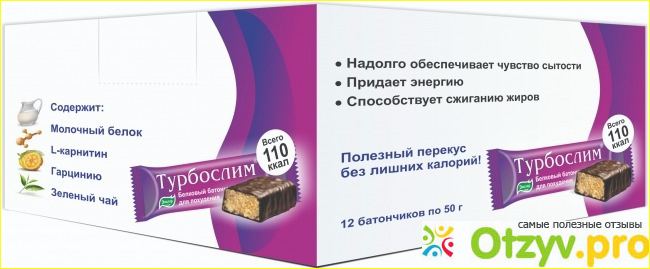 Краткая инструкция по применению батончика Турбослим: состав, назначение, применение