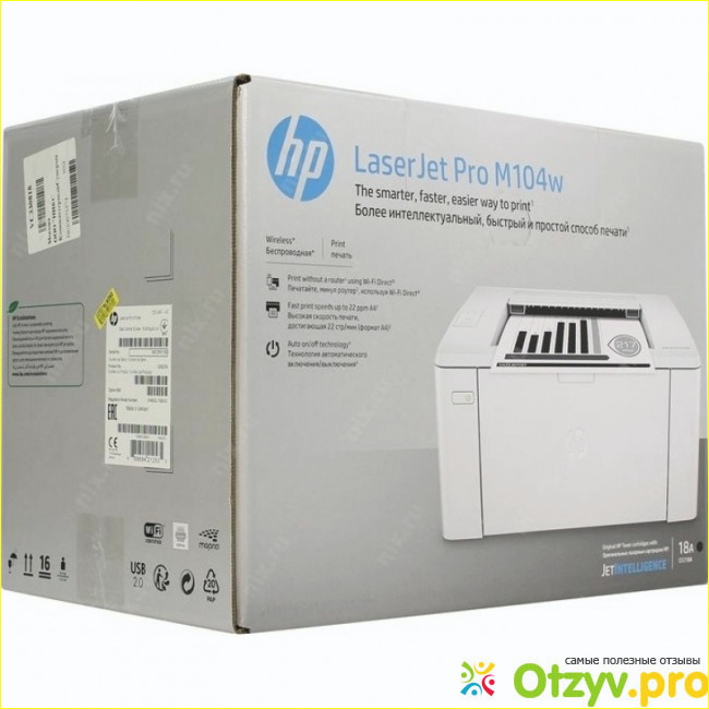 Hp laserjet pro m104w отзывы фото1