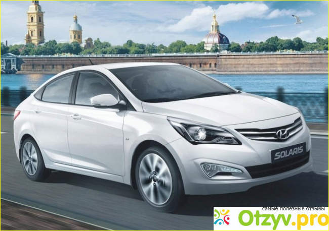 Автомобиль Hyundai Solaris.