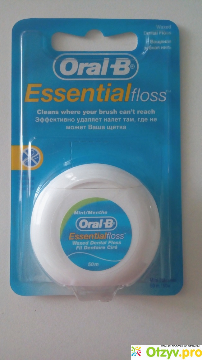 Отзыв о Зубная нить Oral-B Essential Floss