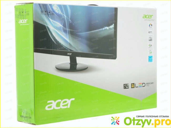 Моя оценка ЖК монитору Acer S271HLAbid по эффективности