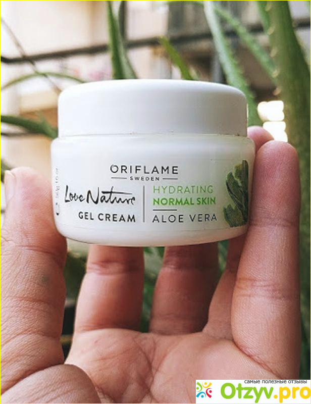 Отзыв о Крем-гель для лица Oriflame Love Nature Алоэ вера