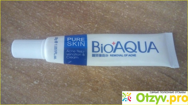 Отзыв о Крем от прыщей BioAqua