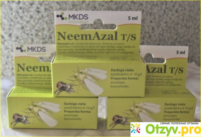 Отзыв о Инсекто-акарицид MKDS Inovation NeemAzal T/S