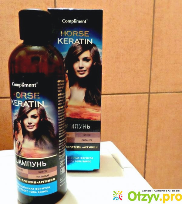 Состав шампуня Compliment Horse Keratin, свойства