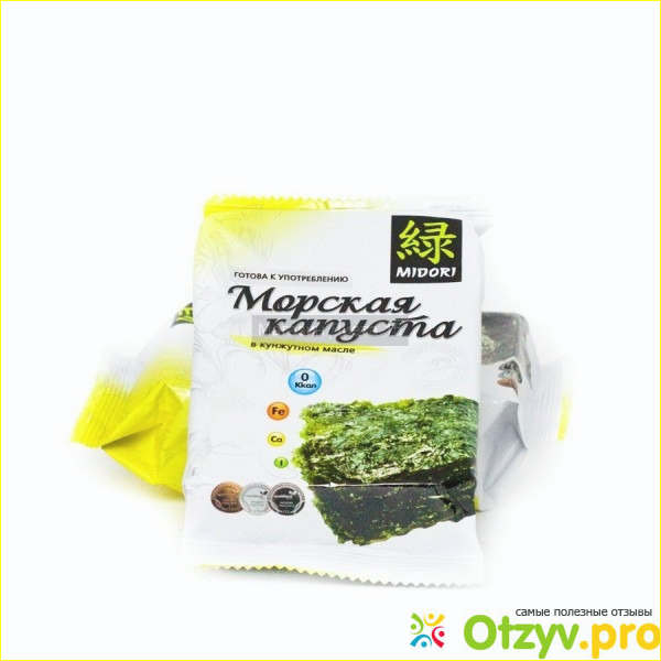 Морская капуста Midori в кунжутном масле.