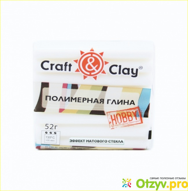 Полимерная глина Craft and Clay фото1