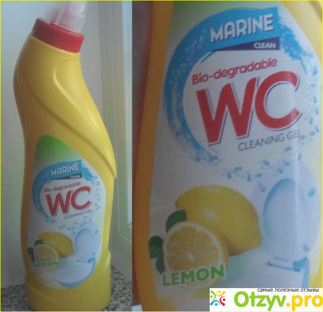 Отзыв о Чистящий гель Marine WC cleaning gel