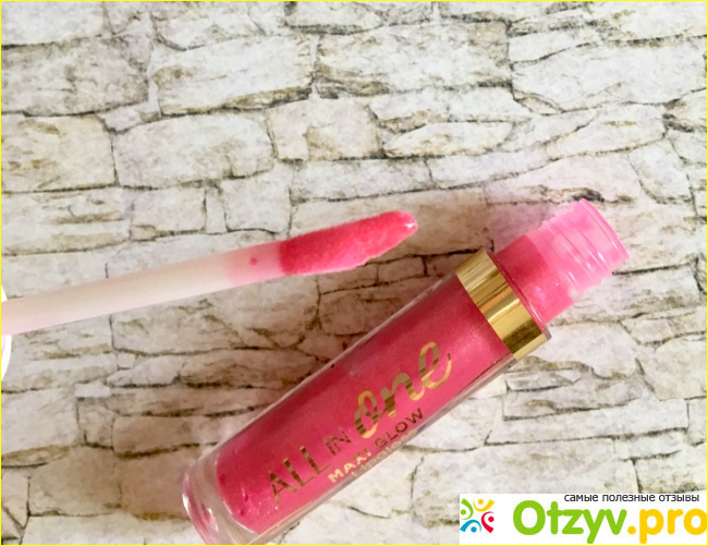 Ультрастойкая помада-блеск ALL IN ONE Maxi Glow Lipgloss фото2