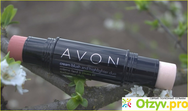 Двойные Кремовые Румяна Avon Идеальный оттенок фото1