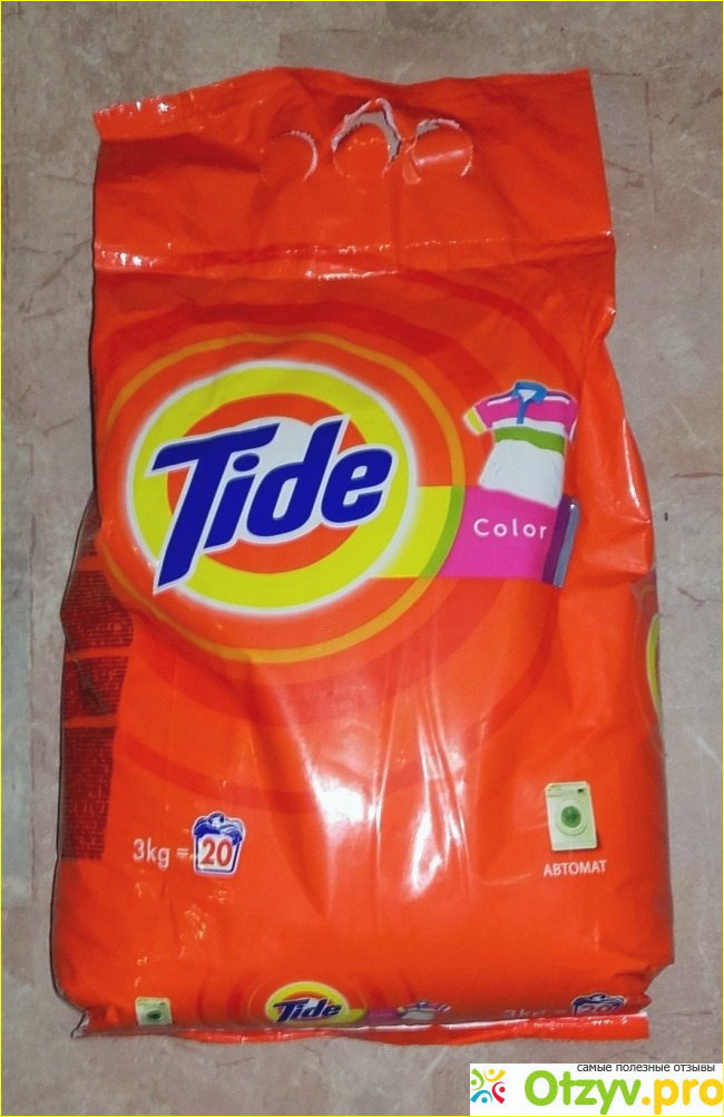 Отзыв о Стиральный порошок Tide Color автомат