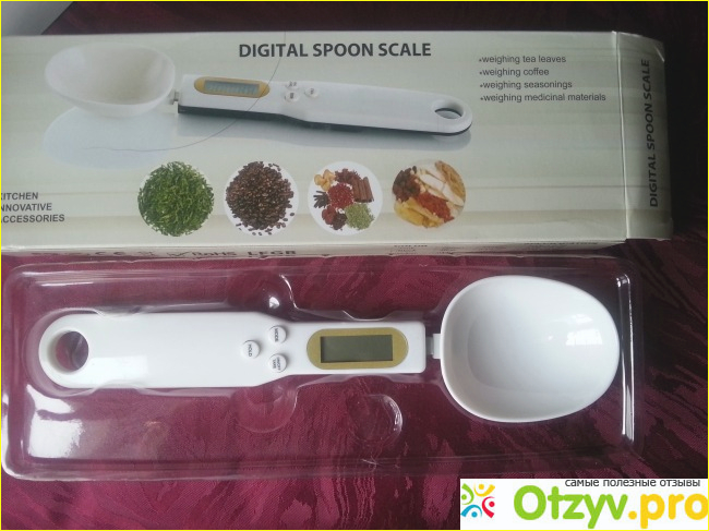 Отзыв о Электронная мерная ложка-весы Digital Spoon Scale