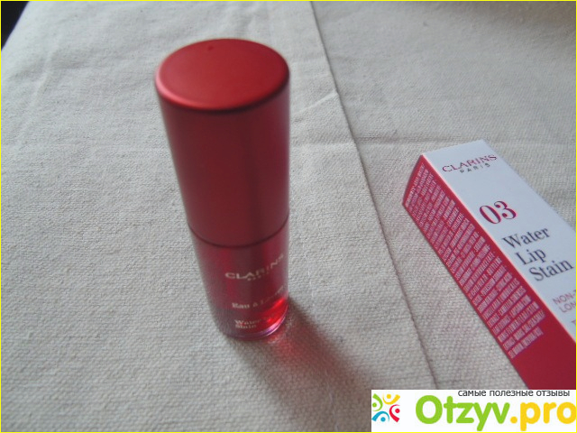 Отзыв о Пигмент для губ Clarins Water Lip Stain