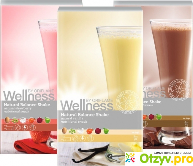 Отзыв о Коктейль для похудения Oriflame Wellness Natural Balance