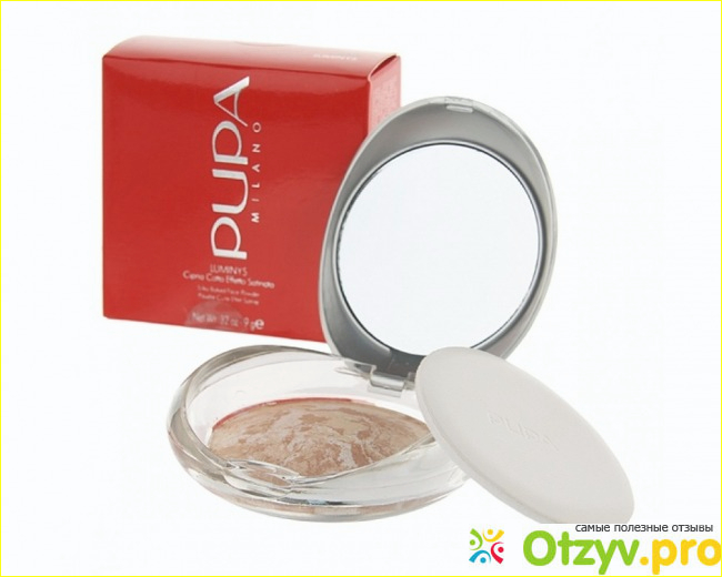 Запеченная пудра Pupa Luminys Baked Face Powder фото2