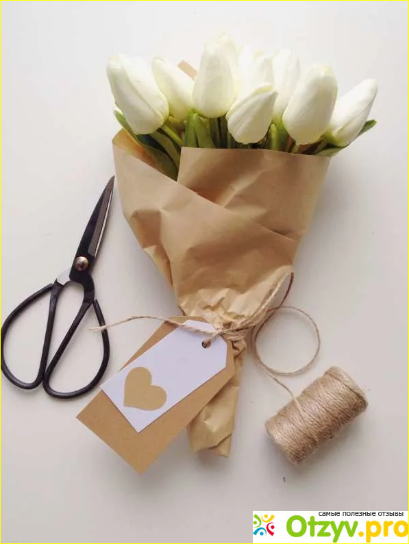 Отзыв о Как упаковать цветы в крафт-бумагу: подробные инструкции и лучшие идеи
