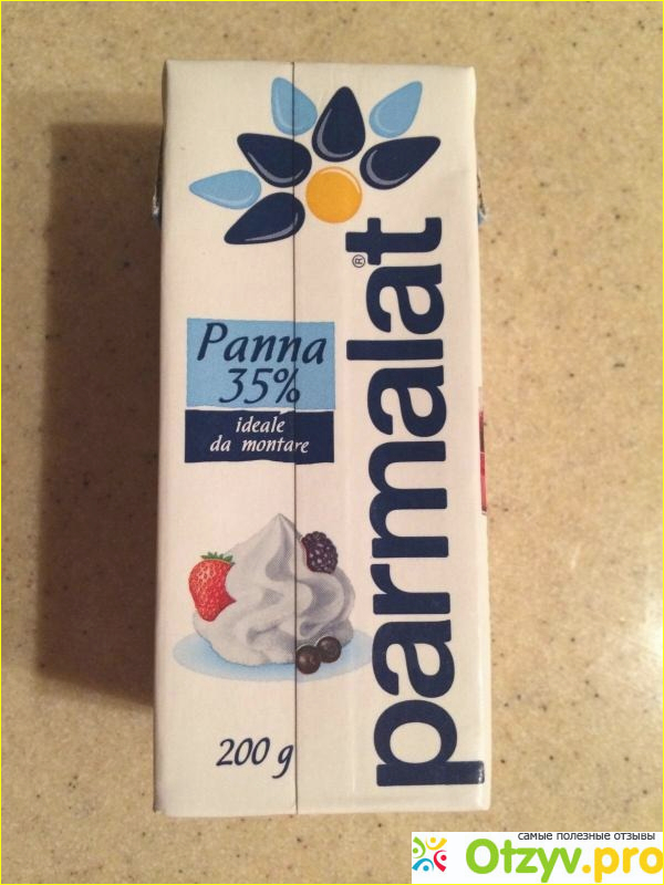 Отзыв о Сливки для взбивания Parmalat Panna da montare 35%