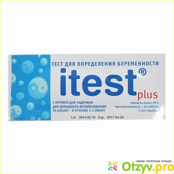 Отзыв о Тесты на беременность Itest