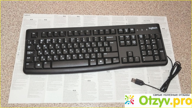 Клавиатура Logitech K120 фото2