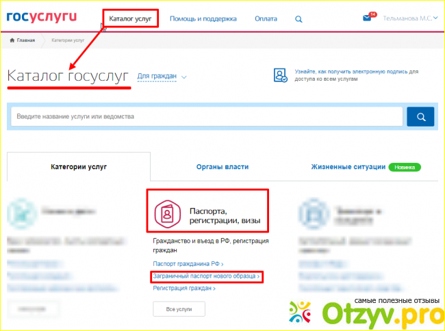 Отзыв о Загранпаспорт через госуслуги отзывы