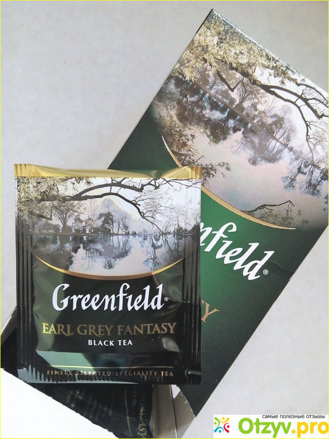 Отзыв о Черный чай Greenfield Earl Grey Fantasy