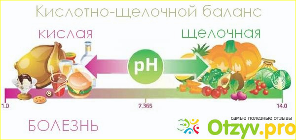 Список щелочных продуктов