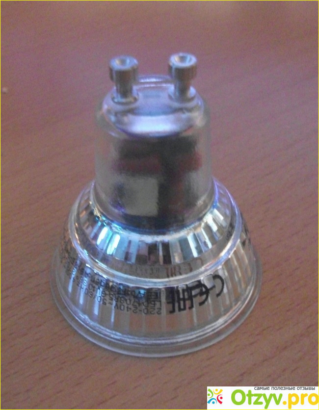 Светодиодная лампа Ледаре GU10 400 лм. фото1