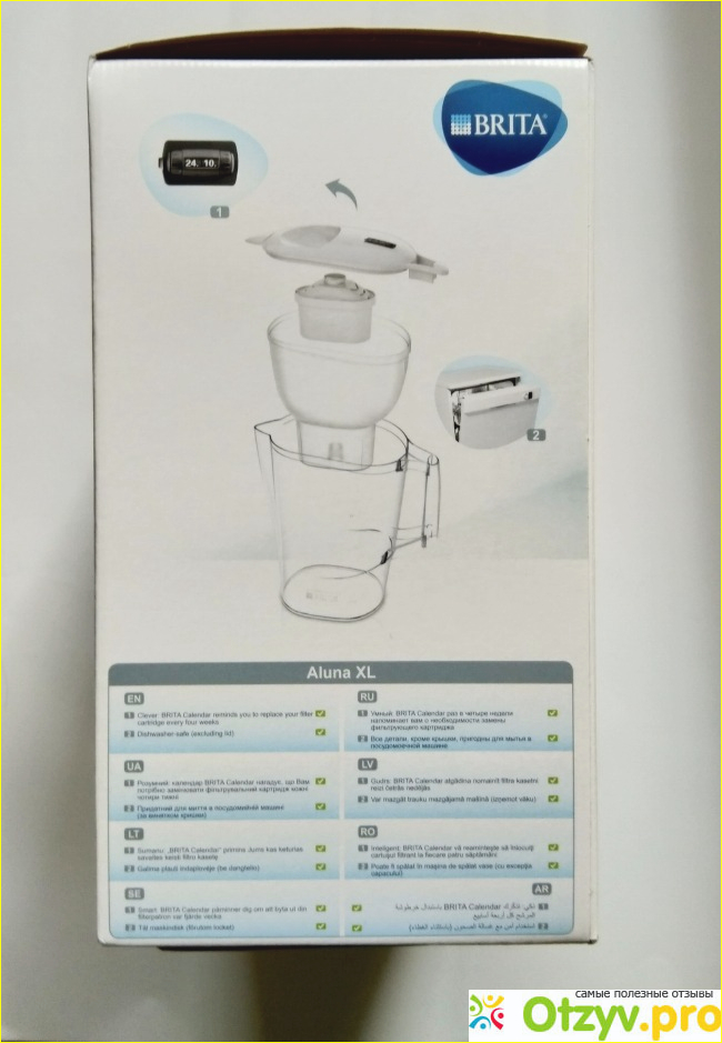 Фильтр для воды Brita Aluna XL фото1